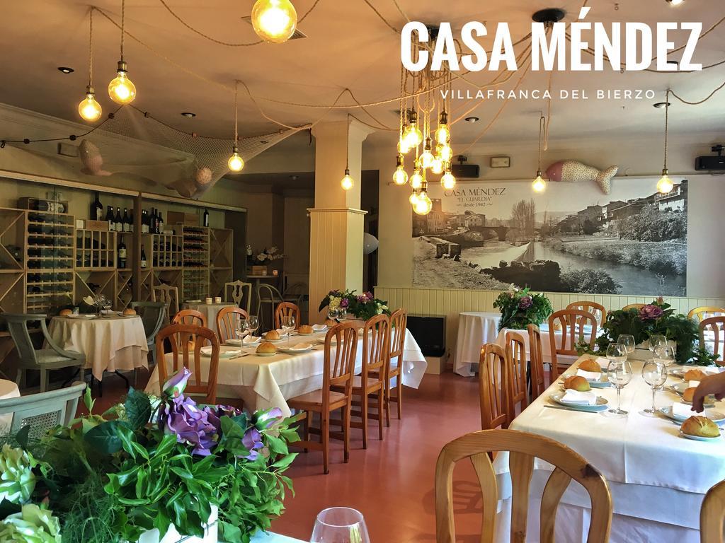 Hostal Restaurante Mendez Villafranca Del Bierzo Exteriér fotografie